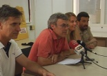 Els quatre regidors obtinguts per Esquerra Republicana a les darreres eleccions: Joaquim Camprubí, Francesc Teixidó, Anna Salicrú i Ignasi Bernabeu.